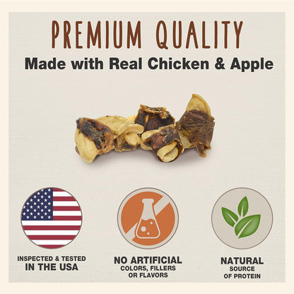 Gourmet Chicken & Apple Wrapped Dog Treats 28 Oz.